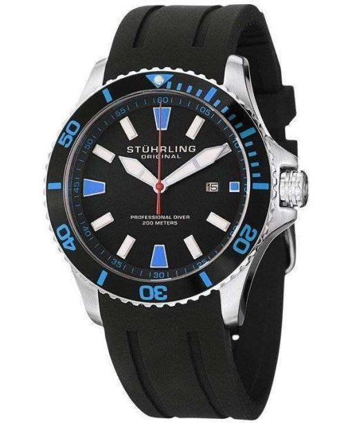 Stuhrling Original Regatta Bracera Professional Diver 200M Quartz 706.02 Mens Watch