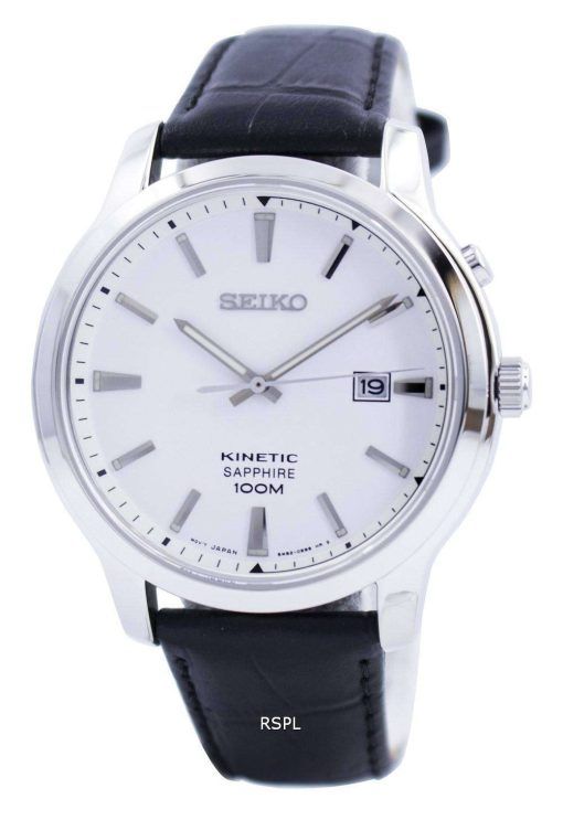 Seiko Kinetic Sapphire 100M SKA743 SKA743P1 SKA743P Mens Watch