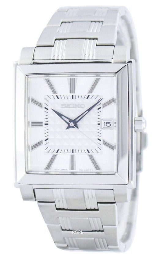 Seiko Quartz Square Shape SGEE03 SGEE03P1 SGEE03P Men's Watch