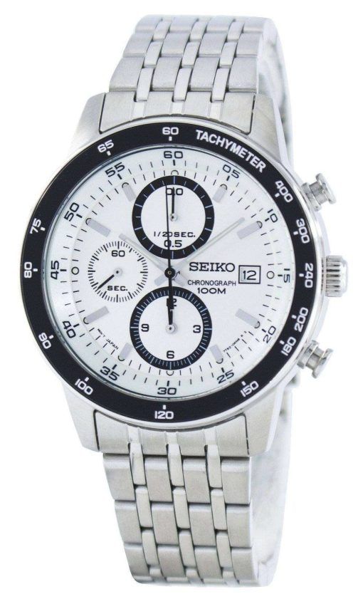 Seiko Quartz Chronograph Tachymeter SND717 SND717P1 SND717P Men's Watch