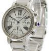 Seiko Chronograph Cabochon Crown SRW013 SRW013P1 SRW013P Women's Watch