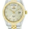 Orient Leader 'President' Automatic Sapphire Crystal Accent FEV0J002CY EV0J002C Men's Watch