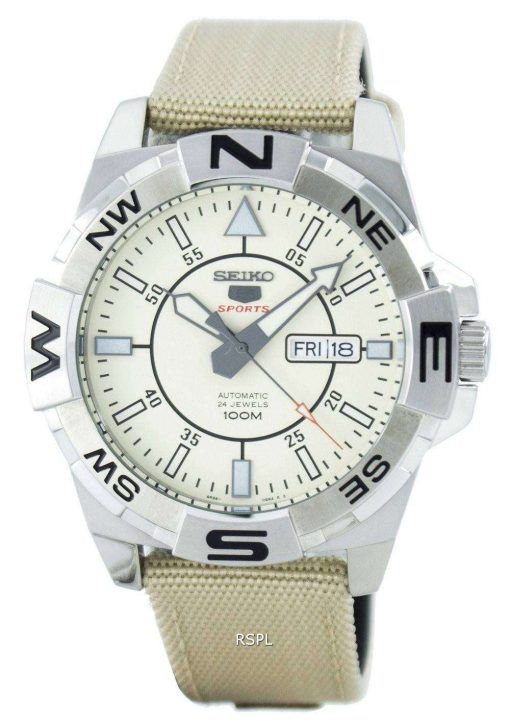 Seiko 5 Sports Automatic 24 Jewels SRPA67 SRPA67K1 SRPA67K Men's Watch