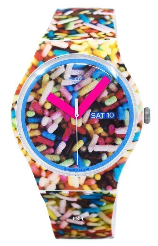 Swatch Originals Sprinkled Quartz SUOW705 Unisex Watch