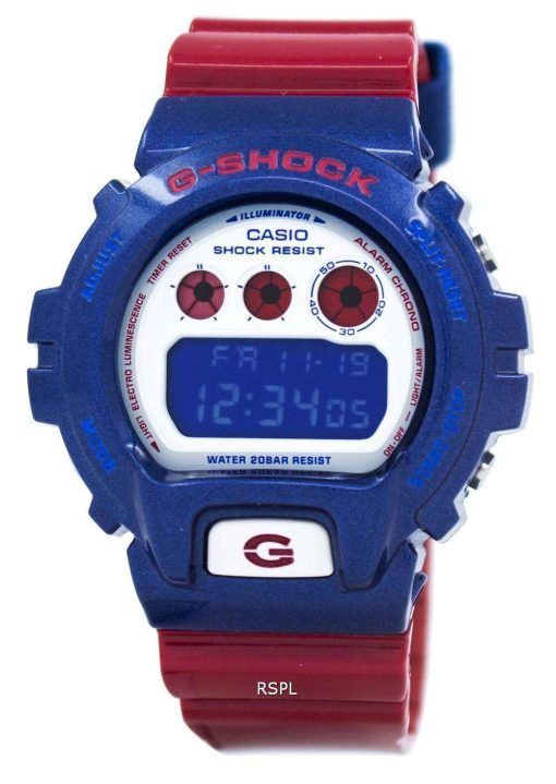 Casio G-Shock Blue And Red Series Digital DW-6900AC-2 Mens Watch