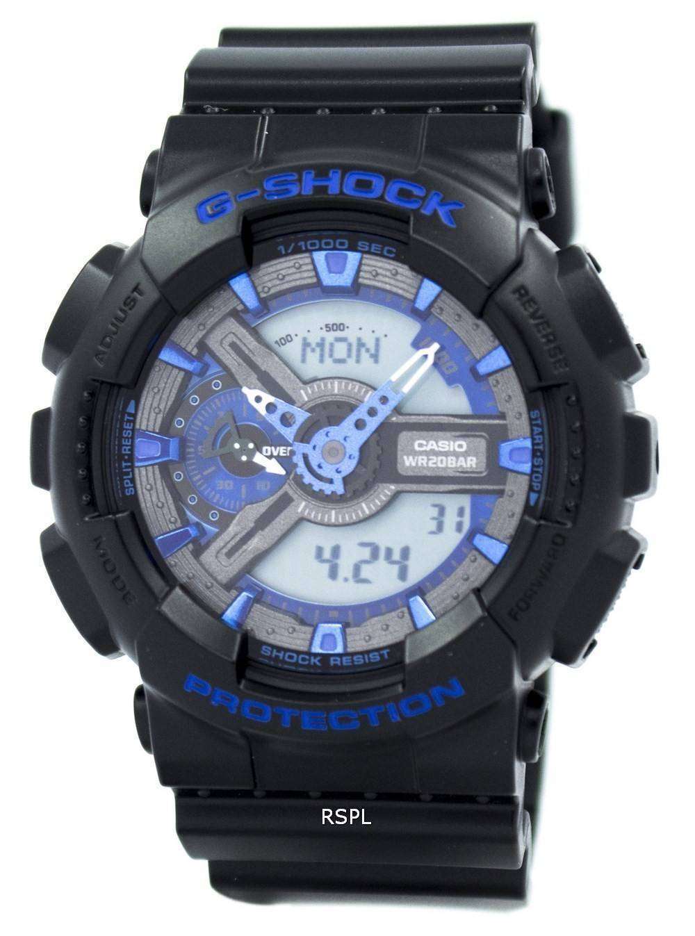 Casio G-Shock Analog-Digital GA-110CB-1A Men's Watch - ZetaWatches
