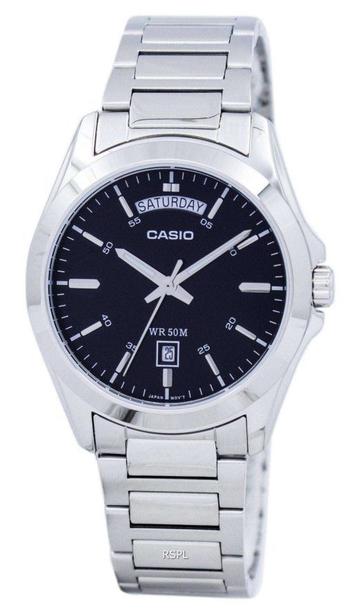 Casio Quartz MTP-1370D-1A1V Men's Watch