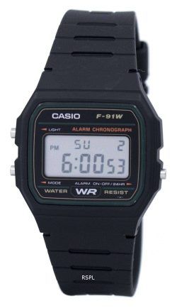 Casio Classic Sports Chronograph Alarm F-91W-3SDG F-91W-3 Men's Watch