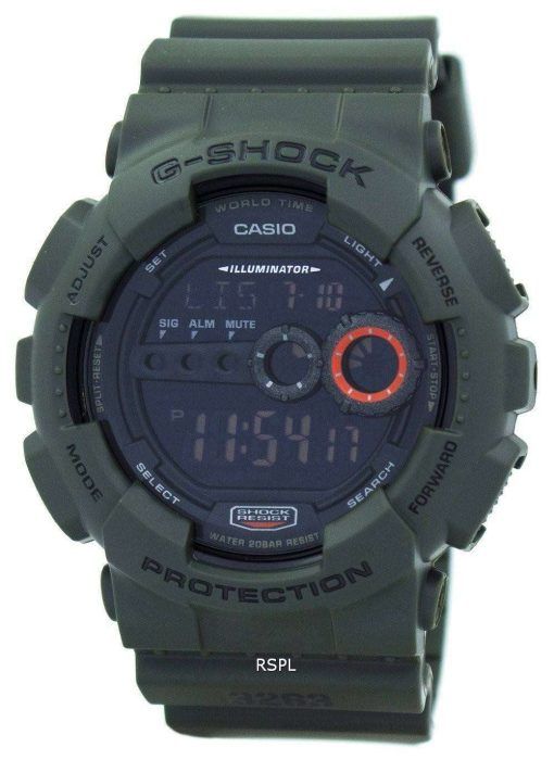 Casio G-Shock GD-100MS-3D GD-100MS-3 Men's Watch