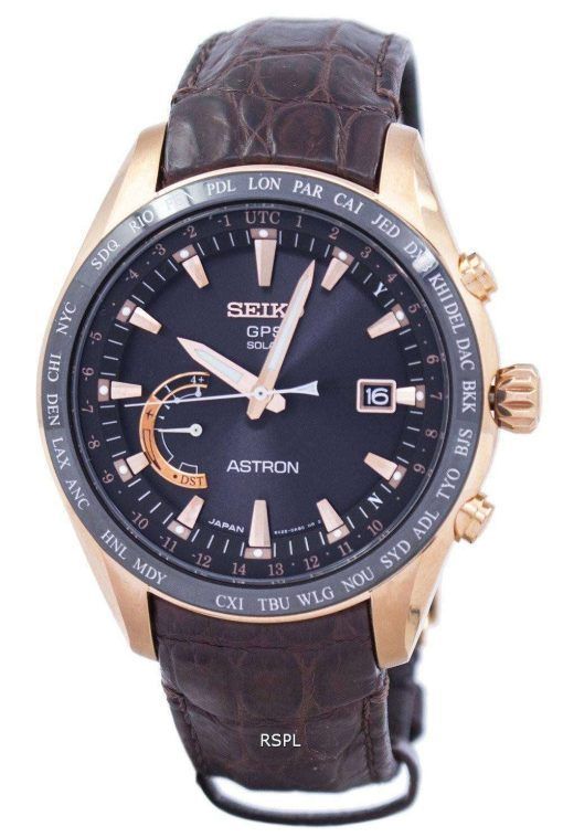 Seiko Astron GPS Solar Power Reserve SSE096 SSE096J1 SSE096J Men's Watch