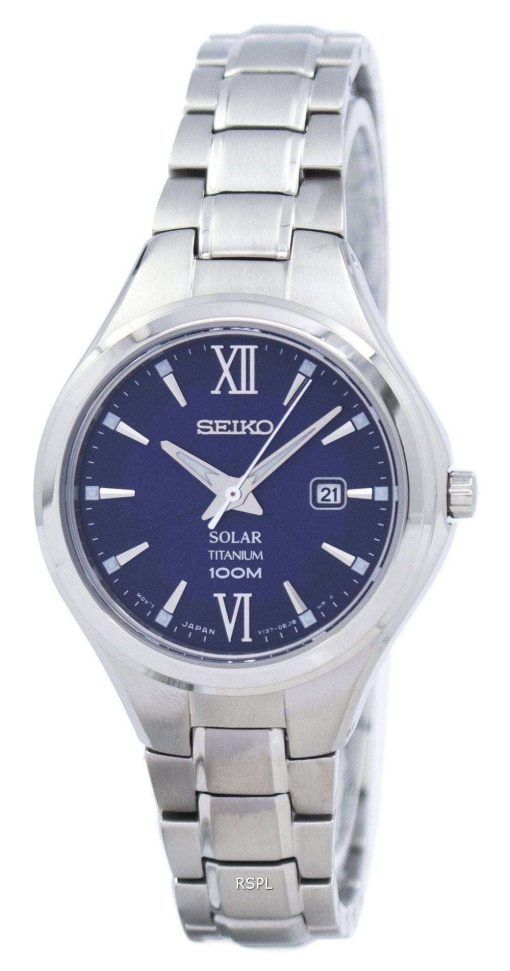 Seiko Titanium Solar SUT273 SUT273P1 SUT273P Women's Watch