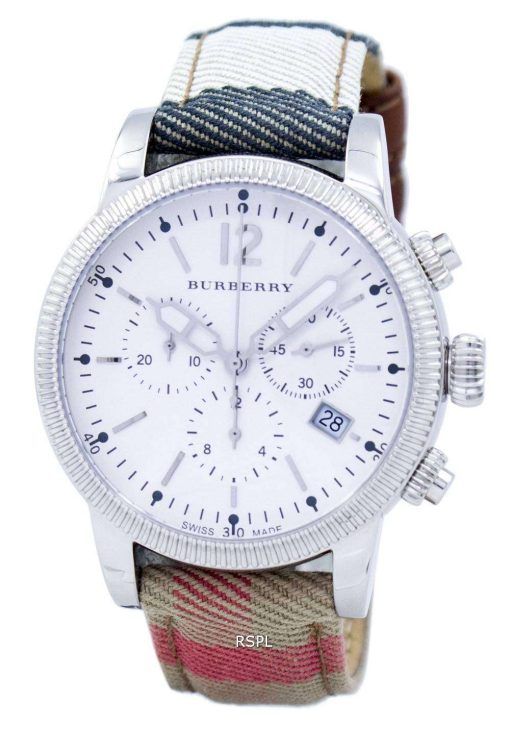 Burberry House Check Chronograph Quartz BU7820 Women's Watch