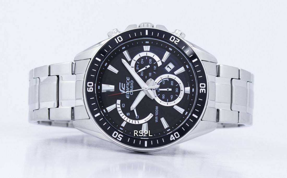 Edifice ZetaWatches EFR552D-1AV Quartz Watch Casio EFR-552D-1AV Men\'s - Chronograph