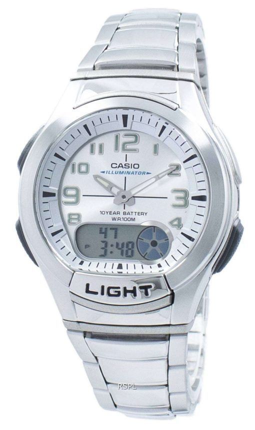 Casio Youth Illuminator Analog Digital AQ-180WD-7BV AQ180WD-7BV Men's Watch