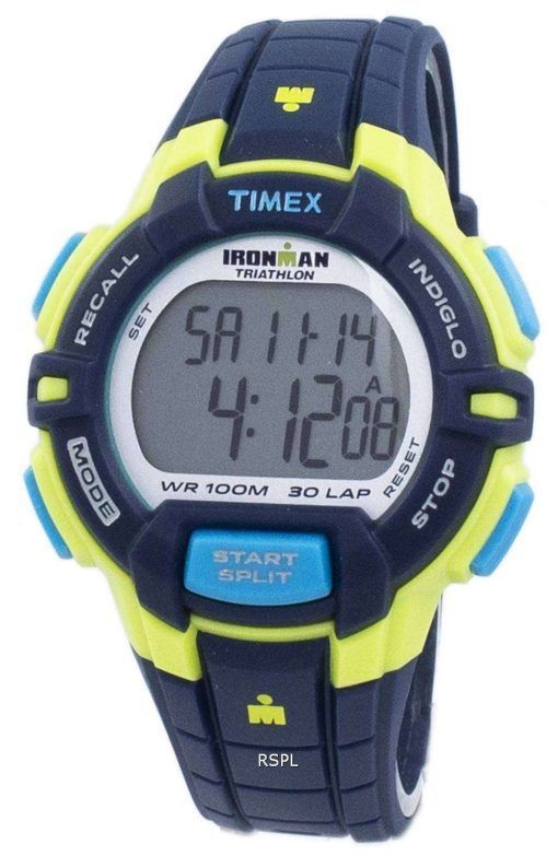 Timex Sports Ironman Triathlon Rugged 30 Lap Indiglo Digital T5K814 Men's Watch