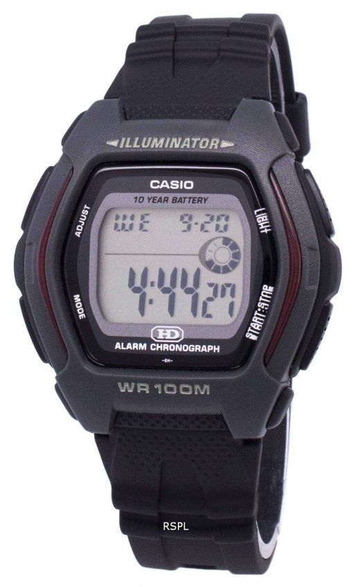 Casio Digital Alarm Chronograph Illuminator HDD-600-1AVDF HDD-600-1AV Mens Watch