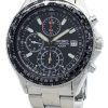 Refurbished Seiko Chronograph SND253 SND253P1 SND253P Flightmaster Pilot Quartz Men's Watch