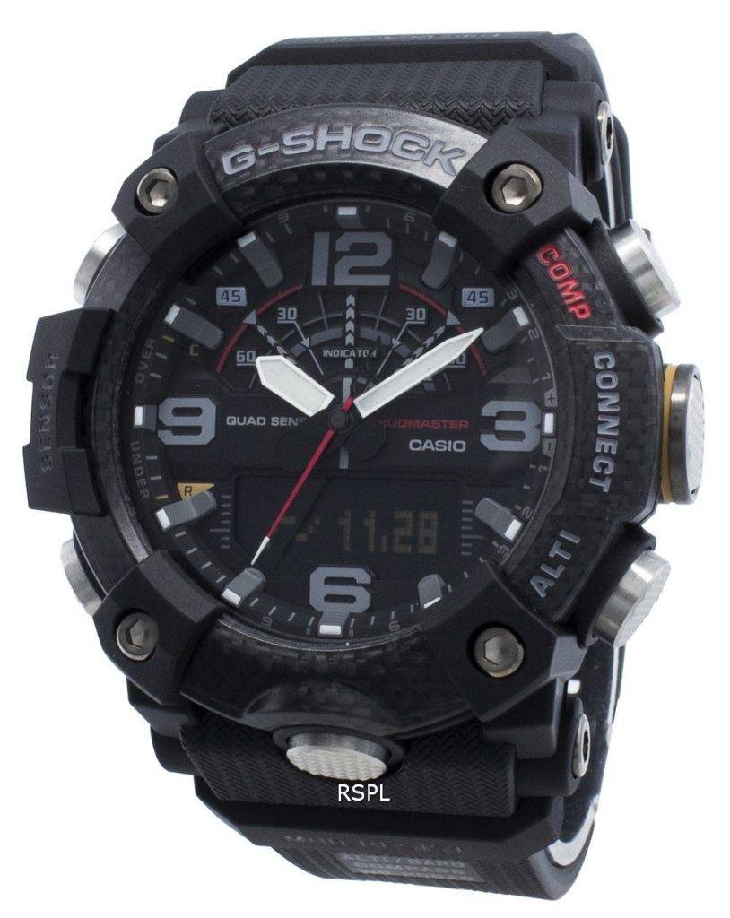 Casio G-Shock Mudmaster GG-B100-1A World Time 200M Men's Watch ...
