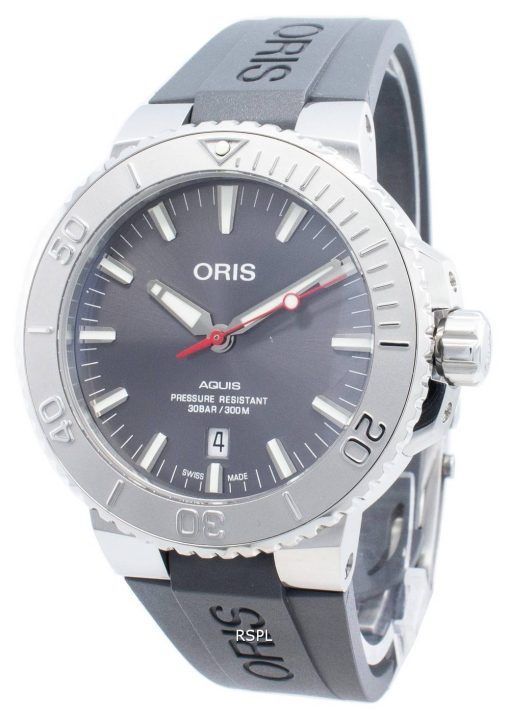 Oris Aquis Date 01 733 7730 4153-07 4 24 63EB 01-733-7730-4153-07-4-24-63EB Automatic 300M Men's Watch