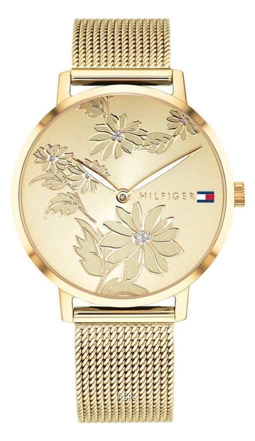 Tommy Hilfiger Pippa Gold Tone Stainless Steel Quartz 1781921 Womens Watch