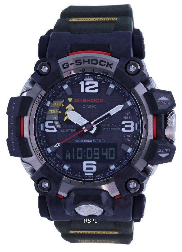 Casio G-Shock Mudmaster Analog Digital Solar Powered GWG-2000-1A3 ...