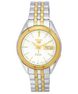 Seiko 5 Gold Tone Stainless Steel Automatic SNXS80 SNXS80J5 SNXS80J Men's  Watch - ZetaWatches