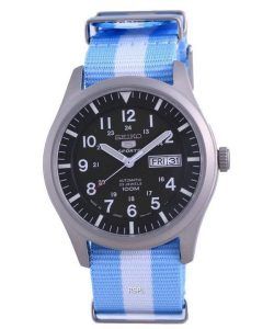 Seiko 5 Sports Automatic Japan Made SNZG09J1-var-NATO24 100M Mens Watch