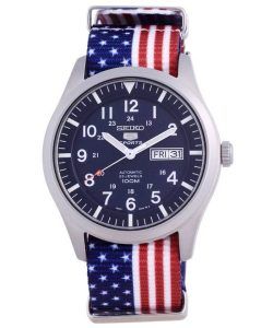 Seiko 5 Sports Automatic Polyester SNZG11K1-var-NATO27 100M Mens Watch