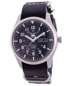 Seiko 5 Sports Black Dial Automatic SNZG15J1-var-LS19 100M Mens Watch