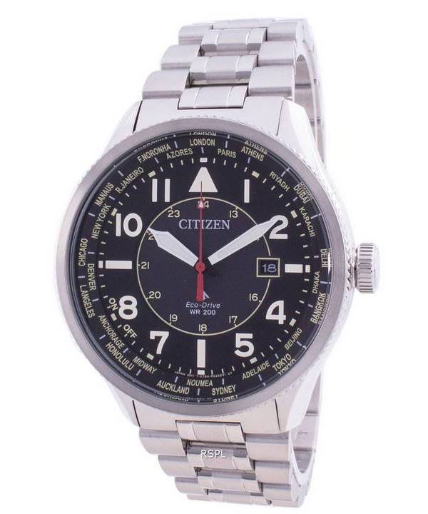 Citizen Promaster Nighthawk World Time Eco-Drive BX1010-53E 200M