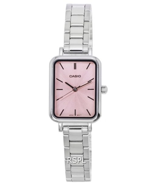 Casio Analog Pink Dial Quartz LTP-V009D-4E LTPV009D-4E Women's Watch