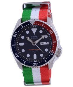 Seiko Automatic Divers Polyester Japan Made SKX009J1-var-NATO23 200M Mens Watch