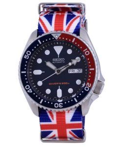 Seiko Automatic Divers Polyester SKX009K1-var-NATO28 200M Mens Watch