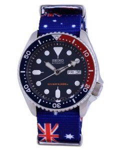 Seiko Automatic Divers Polyester SKX009K1-var-NATO30 200M Mens Watch