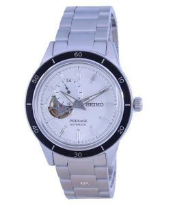 Seiko Presage Style 60s Open Heart Cream Dial Automatic SSA423 SSA423J1 SSA423J Mens Watch