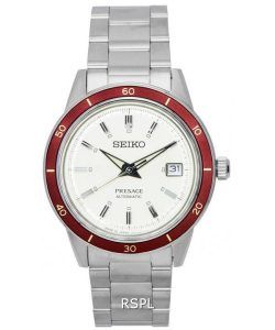 Seiko Presage Style60s White Dial Automatic SRPH93 SRPH93J1 SRPH93J Men's Watch