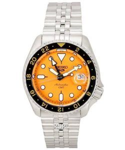 Seiko 5 Sports Mikan Orange GMT SKX Re-Interpretation Automatic SSK005 SSK005K1 SSK005K 100M Men's Watch