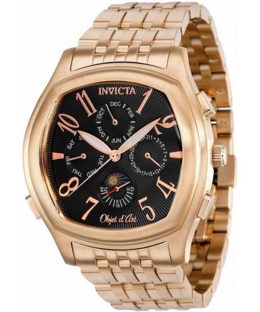 Invicta Objet D Art Multifunction Dial Automatic 37658 Men's Watch