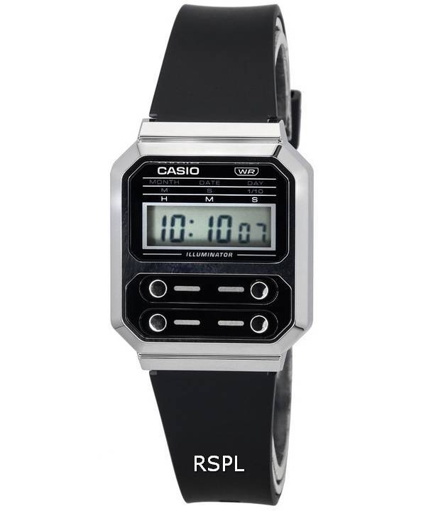 Dial Watch A100WEF-1A Quartz - Vintage Black A100WEF-1 Casio ZetaWatches Unisex Digital