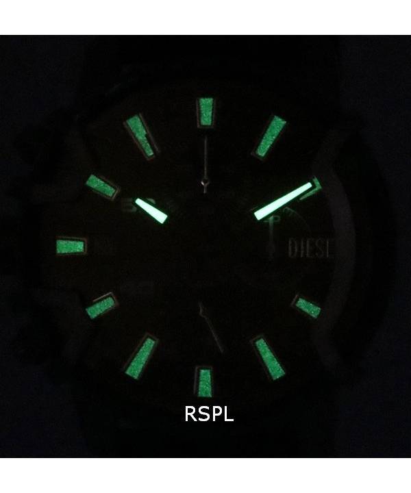 Diesel Griffed Chronograph Black DZ4603 - ZetaWatches Dial Watch Quartz Men\'s