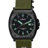 Casio Enticer Standard Analog Green Khaki Cloth Strap Quartz MTP-E715C-3A MTPE715C-3 Mens Watch