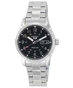 Seiko 5 Sports In The Metal Midfield Black Dial Automatic SRPJ81K1 100M Men's Watch