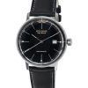 Iron Annie Bauhaus Leather Strap Black Dial Automatic 50502 Mens Watch