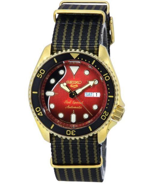 Seiko 5 Sports Brian May Red Special Limited Edition Nylon Strap ...