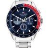 Tommy Hilfiger Stainless Steel Multifunction Blue Dial Quartz 1791968 Mens Watch