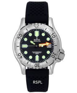 Ratio FreeDiver Professional Sapphire Black Dial Automatic RTF015 500M Men's Watch