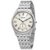 Seiko Conceptual Stainless Steel Cream Dial Quartz SRK047P1 Men's Watch