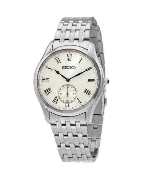 Seiko Conceptual Stainless Steel Cream Dial Quartz SRK047P1 Men's Watch