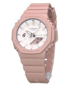 Casio G-Shock Natures Colour Series Analog Digital Bio-Based Resin Strap Pink Dial Quartz GMA-S2100NC-4A2 200M Womens Watch