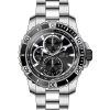 Invicta Pro Diver Scuba GMT Stainless Steel Black Dial Quartz 45745 100M Men's Watch